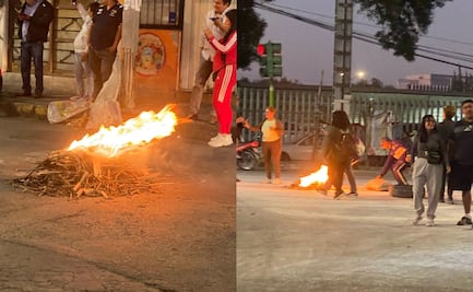 Se cumplen 10 horas de bloqueo la México-Xochimilco; extrabajadores de la alcaldía exigen pagos atrasados y ser reinstalados