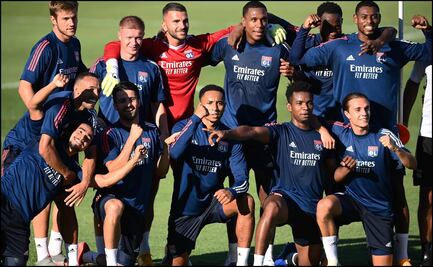 Así se prepara el Lyon para enfrentar al Bayern