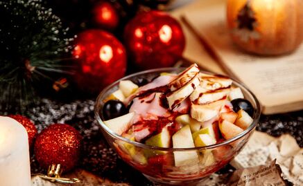 El aderezo que hará irresistible tu ensalada de manzana en Navidad