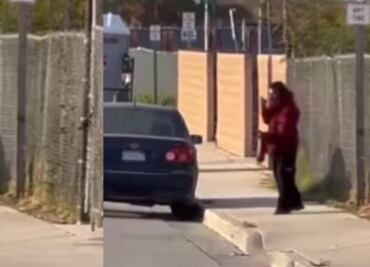 Sorprenden en California a un indigente lamiendo una pierna humana