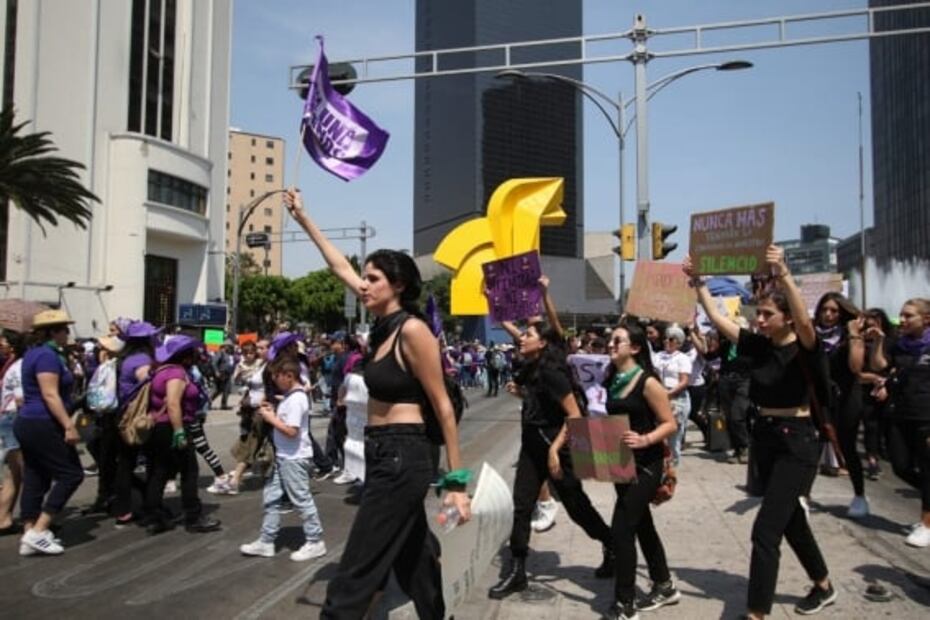 Las fotos más icónicas de la marcha del 8 de marzo