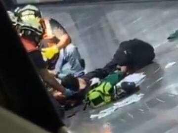 Lesionados tras ataque en Metro Tacubaya se encuentran hospitalizados; dos serán dados de alta