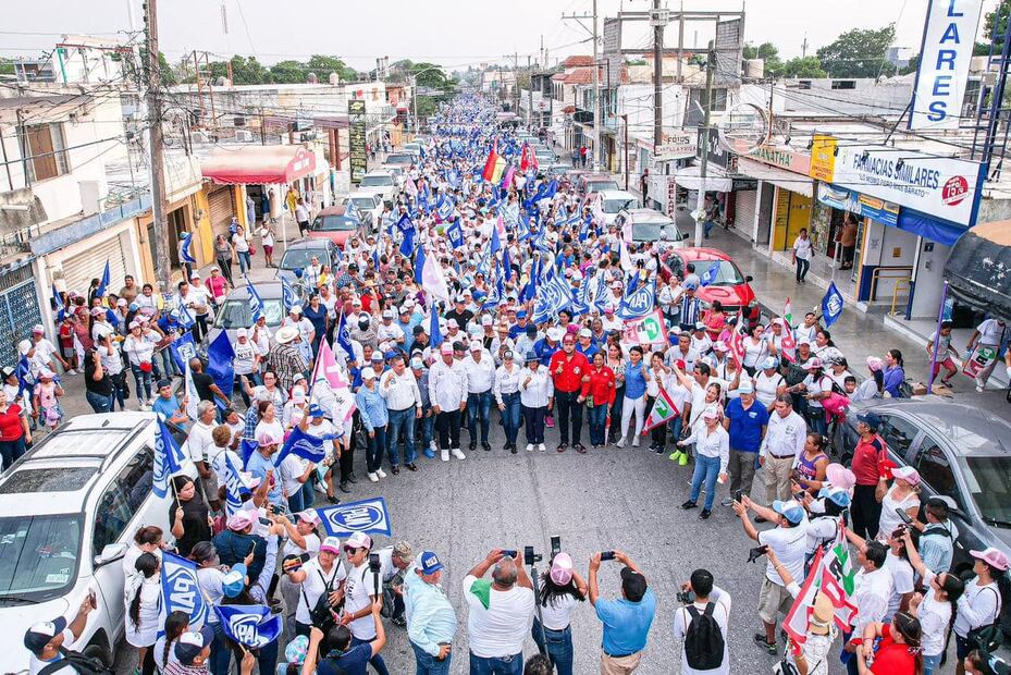 Primer evento de campaña de Sheyla Palacios. Foto Especial.