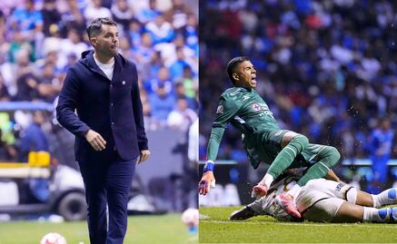 Nicolás Larcamón, enojado por no poder opinar del arbitraje tras lesión de Kevin Mier; "volvemos a sufrir otro llamativo error"