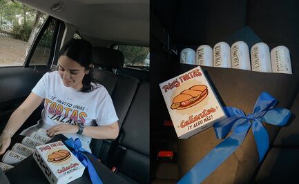 Chava declara su amor con cervezas y tortas y se vuelve viral en redes