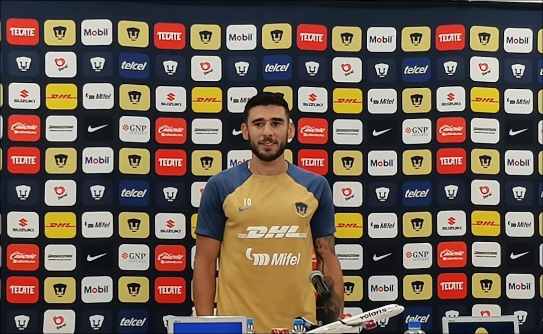 Eduardo Salvio habló sobre su futuro como jugador de Pumas / Foto: Leobardo Vázquez - EL UNIVERSAL
