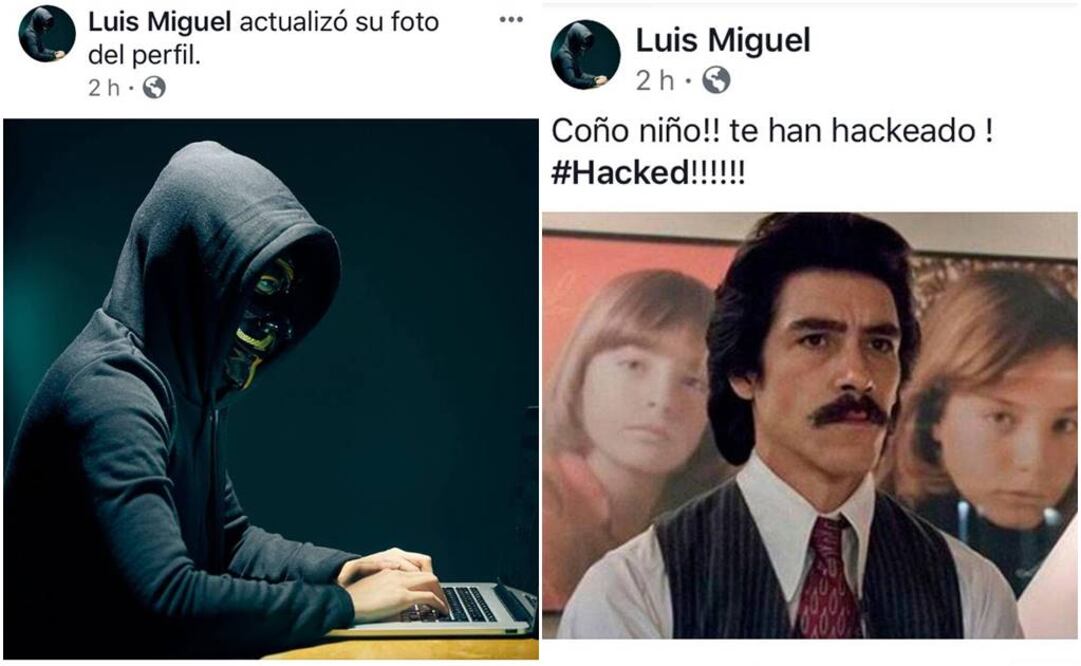 Hackean cuenta de Facebook de Luis Miguel 
