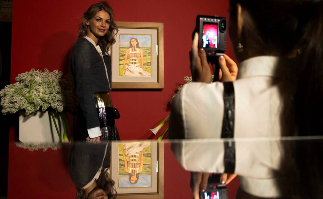 "Columna rota" es una de las piezas protagonistas de la muestra. (FOTO: AP)