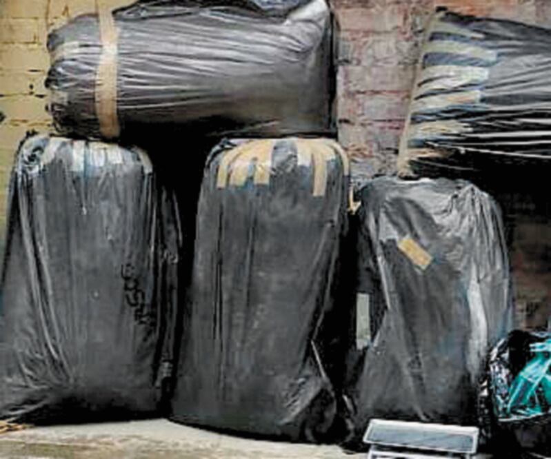 Las autoridades dieron con media tonelada de marihuana que iba a ser trasladada a Nayarit, según la investigación. Foto: ESPECIAL