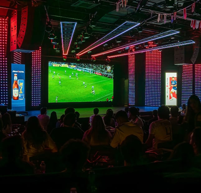 En Michelob Ultra Houses podrás ver las transmisiones del Mundial 2026. Foto: Cortesía Michelob Ultra