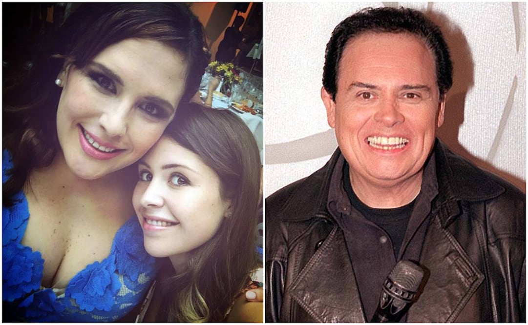 Angélica Vale y su hermana Nicole, ambas hijas del actor Raúl Vale.