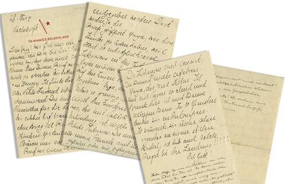 Subastan carta de Albert Einstein en tiempos de guerra