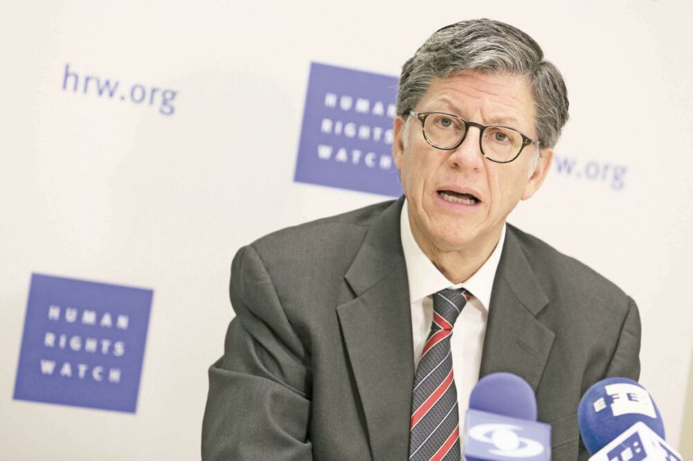 José Miguel Vivanco, director para América de HRW, dijo ayer que el número de venezolanos que emigran a Brasil se ha quintuplicado desde 2014 (OLIVER CONTRERAS. EFE)