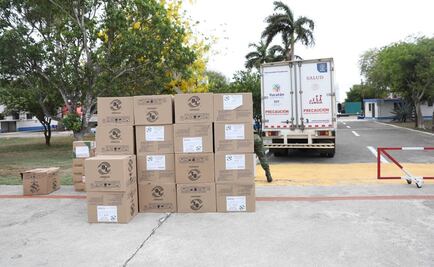Llega a Yucatán lote con más de 50 mil vacunas contra el Covid de Pfizer