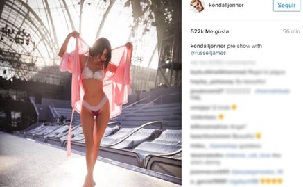 Kendall Jenner posa con diminuta lencería