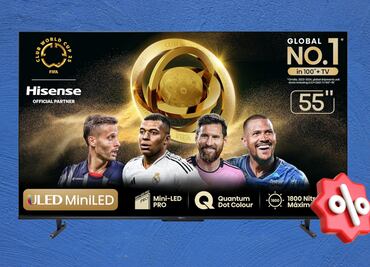 Prime day: Pantalla Hisense Mini-LED de 55'' y 144 Hz con descuentazo del 40% en Amazon México