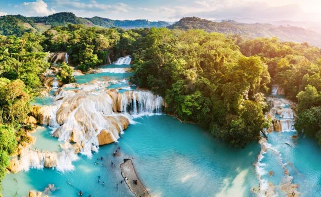 Agua Azul waterfalls in Chiapas – Photo: iStock