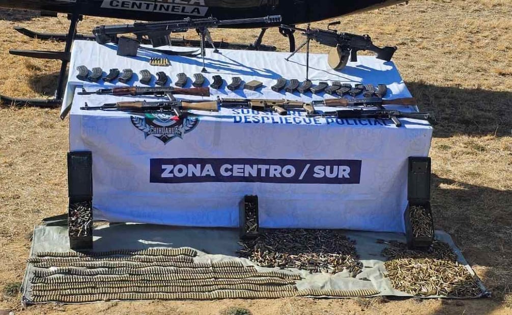 Reportan ataque armado contra la Policía Estatal y el Ejército en Chihuahua (18/01/2026). Foto: Especial