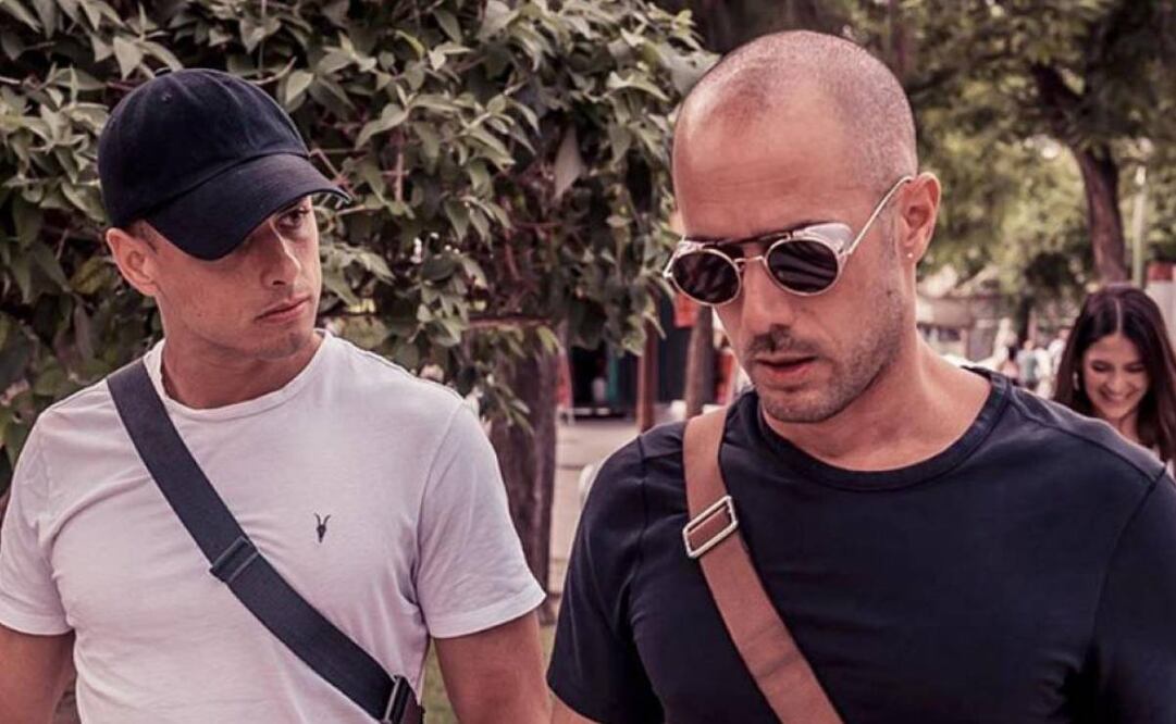 Chicharito Hernández y Diego Dreyfus son amigos desde hace varios años. Foto: Especial