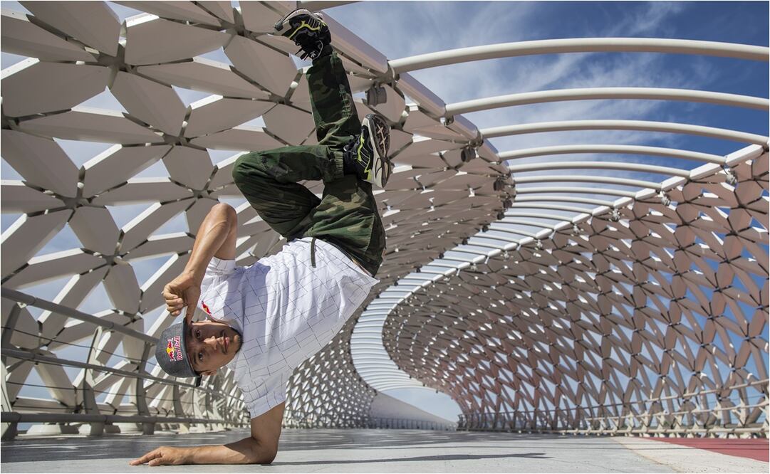 RoxRite, especialista en breaking, quiere ir a París 2024. FOTO: RED BULL