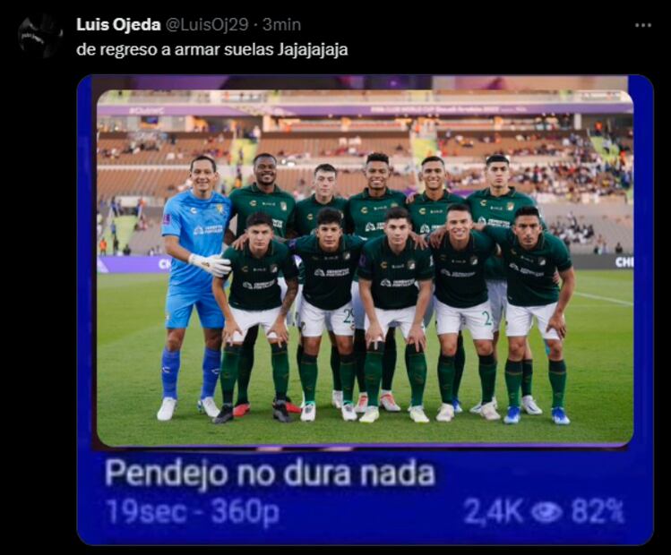 León fue eliminado del Mundial de Clubes, estos son los mejores memes / Foto: Especiales