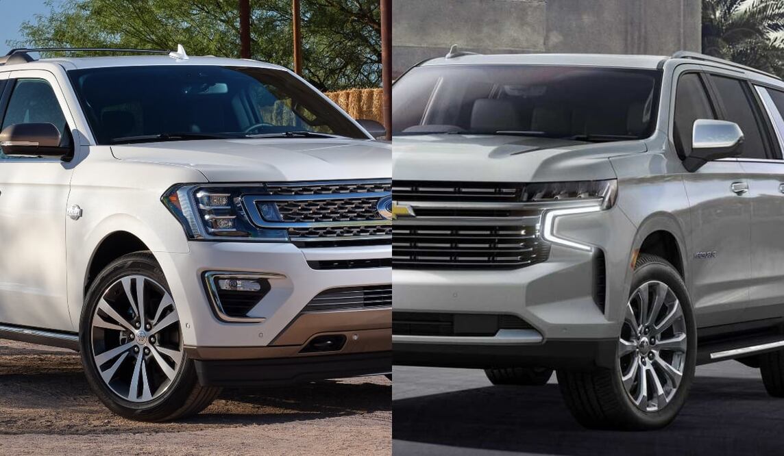 Chevrolet Suburban 2021 vs Ford Expedition 2020: ¿cuál es mejor?