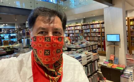 “Ya hasta en el sueño, sueño con cubrebocas”: Fernández Noroña