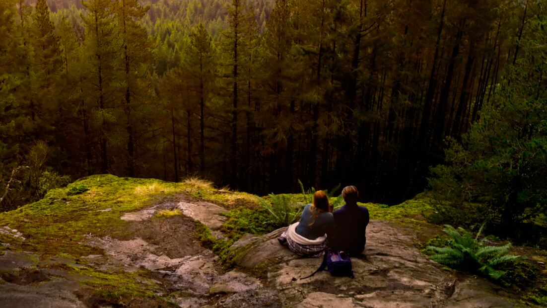 Mel y Jack, de "Un lugar para soñar". Fuente: Twitter @NetflixES