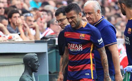 Barcelona pierde a Alves
