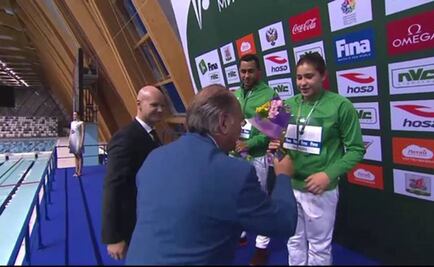 Dolores Hernández y Jahír Ocampo ganan plata en Rusia