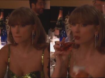 Golden Globes 2024: Taylor Swift se molesta al ser parte de una broma con la NFL: "Aquí la enfocamos menos"