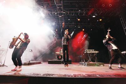 Guanajuato bailó al ritmo del grupo Misteur Valaire