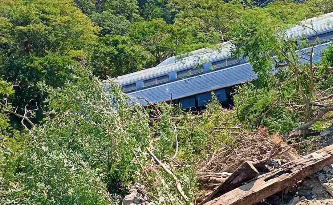 El Tren Interoceánico se descarriló en Oaxaca el pasado 28 de diciembre. Foto: Archivo / EL UNIVERSAL