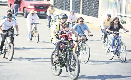 Celebran Día de la Bicicleta para concientizar a población 