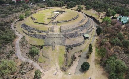 120 piezas arqueológicas de Cuicuilco, en Tlalpan