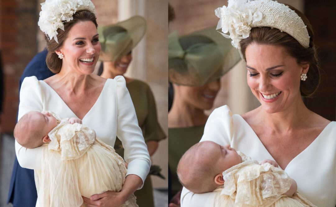 Middleton dejó maravillados a los asistentes a su llegada a la capilla real del palacio de St. James.  Foto: AP