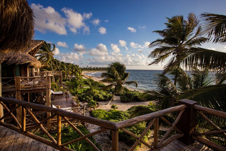 Playas vígenes de Sian Ka'an. Foto: Sian Ka'an Village