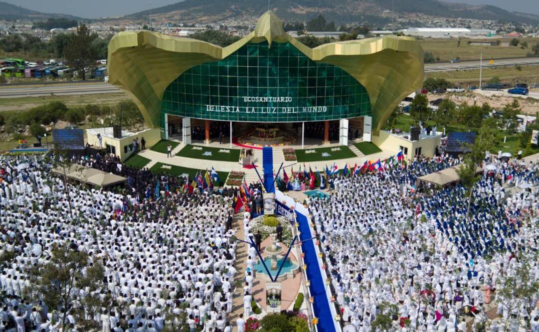 Iglesia de Luz del Mundo inaugura complejo en Puebla