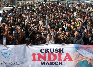 Pakistan shoots down two Indian aircrafts