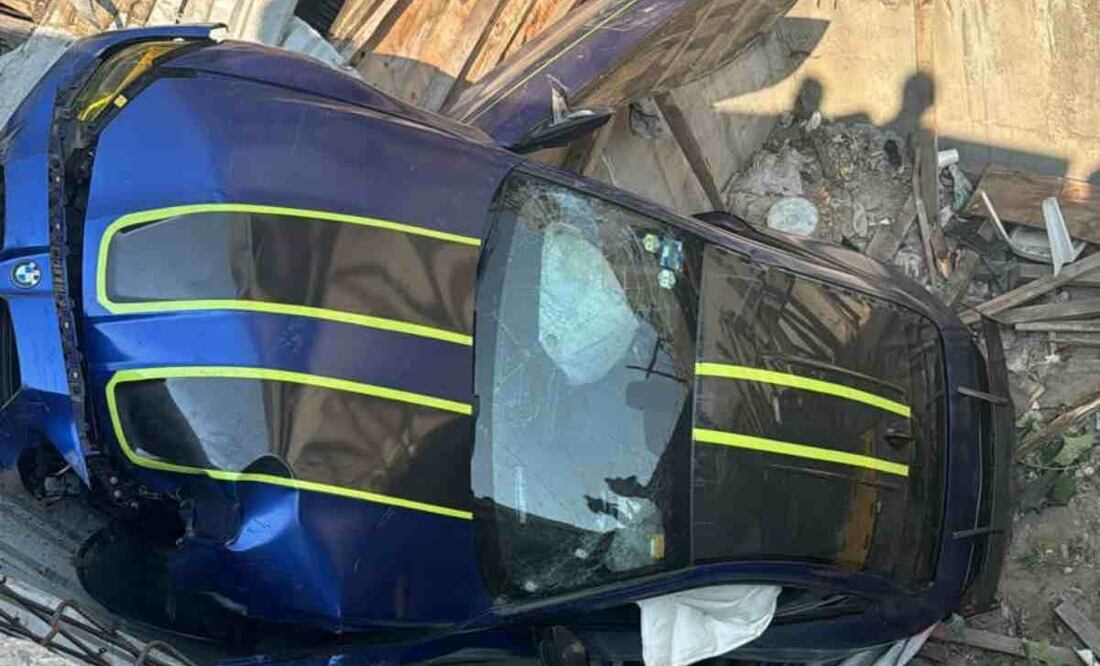 Asesinan a Juan Martín Larrauri en su BMW en Plaza Artz. Foto: Especial