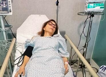 Lolita de la Vega, delicada de salud; "casualmente Lucía Méndez y yo acabamos en el hospital"