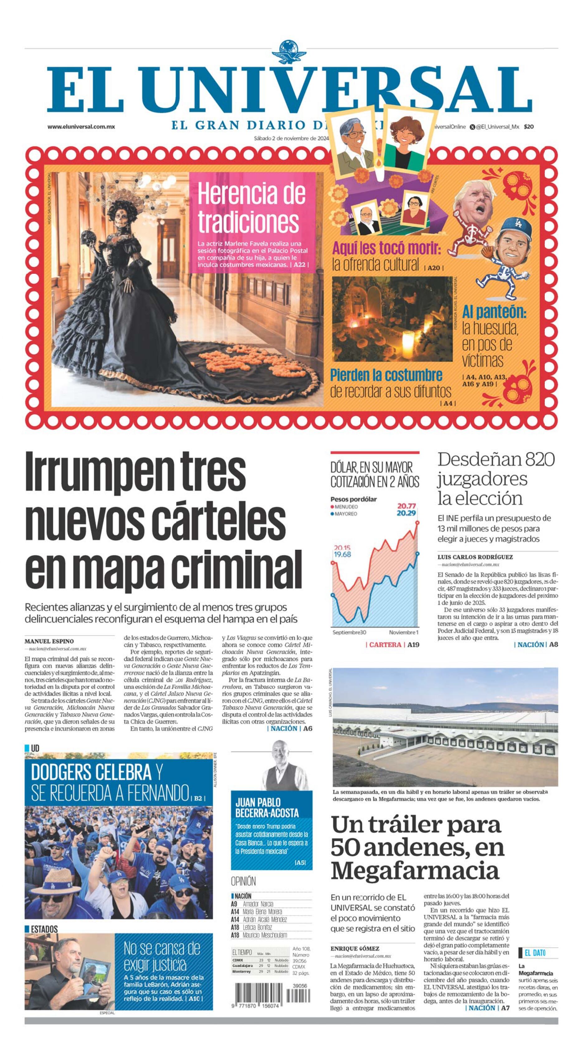Portada impresa