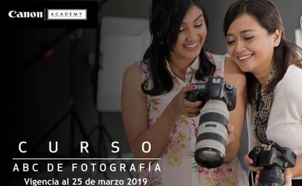 EL UNIVERSAL y Canon te regalan 5 cupones de descuento para un curso de fotografía