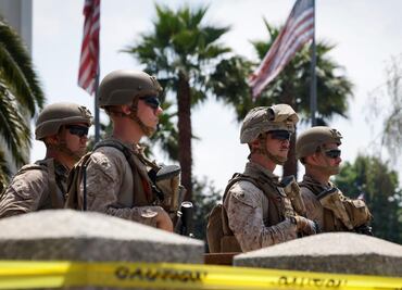 Pentágono ordena retiro de 700 Marines que estaban desplegados en Los Ángeles; asegura que estabilidad regresó a la ciudad