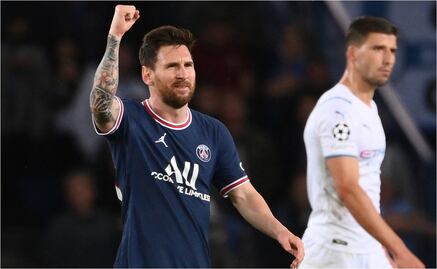 Lionel Messi anota su primer gol con el PSG