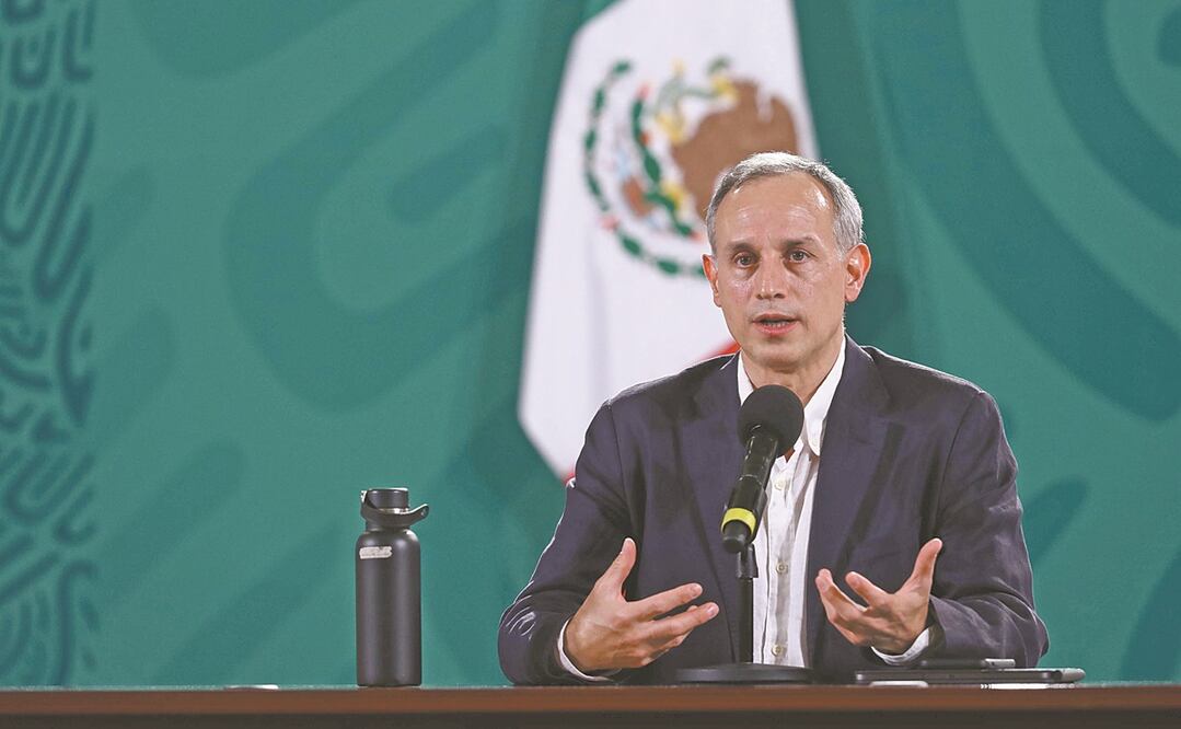Hugo López-Gatell dijo que se abrirán nuevos espacios para comunicar sobre Covid y otros temas del Sistema Nacional de Salud. Foto: DIEGO SIMÓN SÁNCHEZ. EL UNIVERSAL