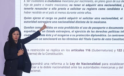 Sheinbaum presenta iniciativa contra doble nacionalidad para Presidente y gobernadores; esto establece