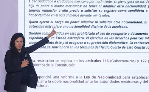 Sheinbaum presenta iniciativa contra doble nacionalidad para Presidente y gobernadores; esto establece