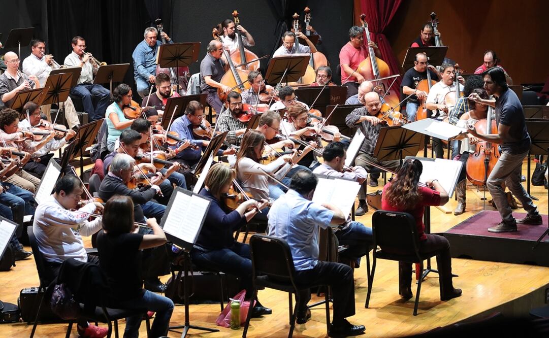 Los conciertos de la Orquesta Sinfónica del Instituto Politécnico Nacional serán hoy a las 19 horas y el 29 de octubre a las 13 horas. Foto: Ariel Ojeda / EL UNIVERSAL