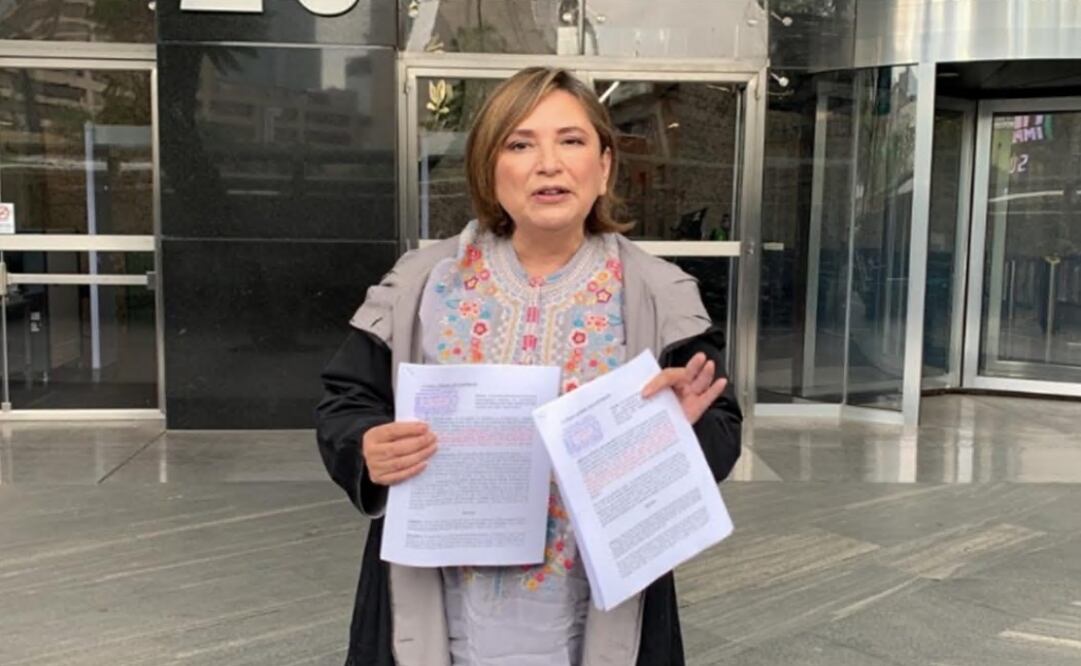 Senator Xóchitl Gálvez live-streamed the legal process - Photo: Feature Photography